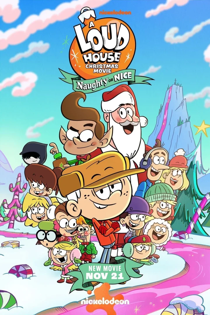 مشاهدة فيلم A Loud House Christmas Movie: Naughty or Nice مدبلج 2025 اون لاين