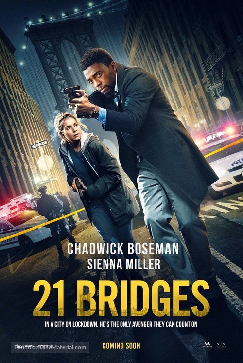 مشاهدة فيلم 21 Bridges 2019 اون لاين