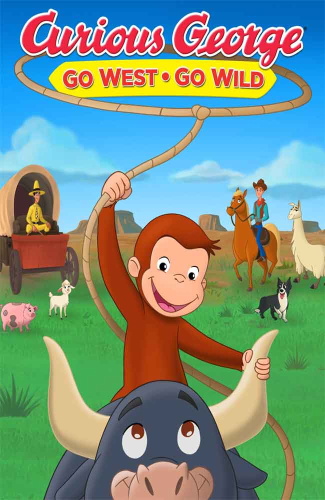 مشاهدة فيلم Curious George: Go West, Go Wild 2020 اون لاين